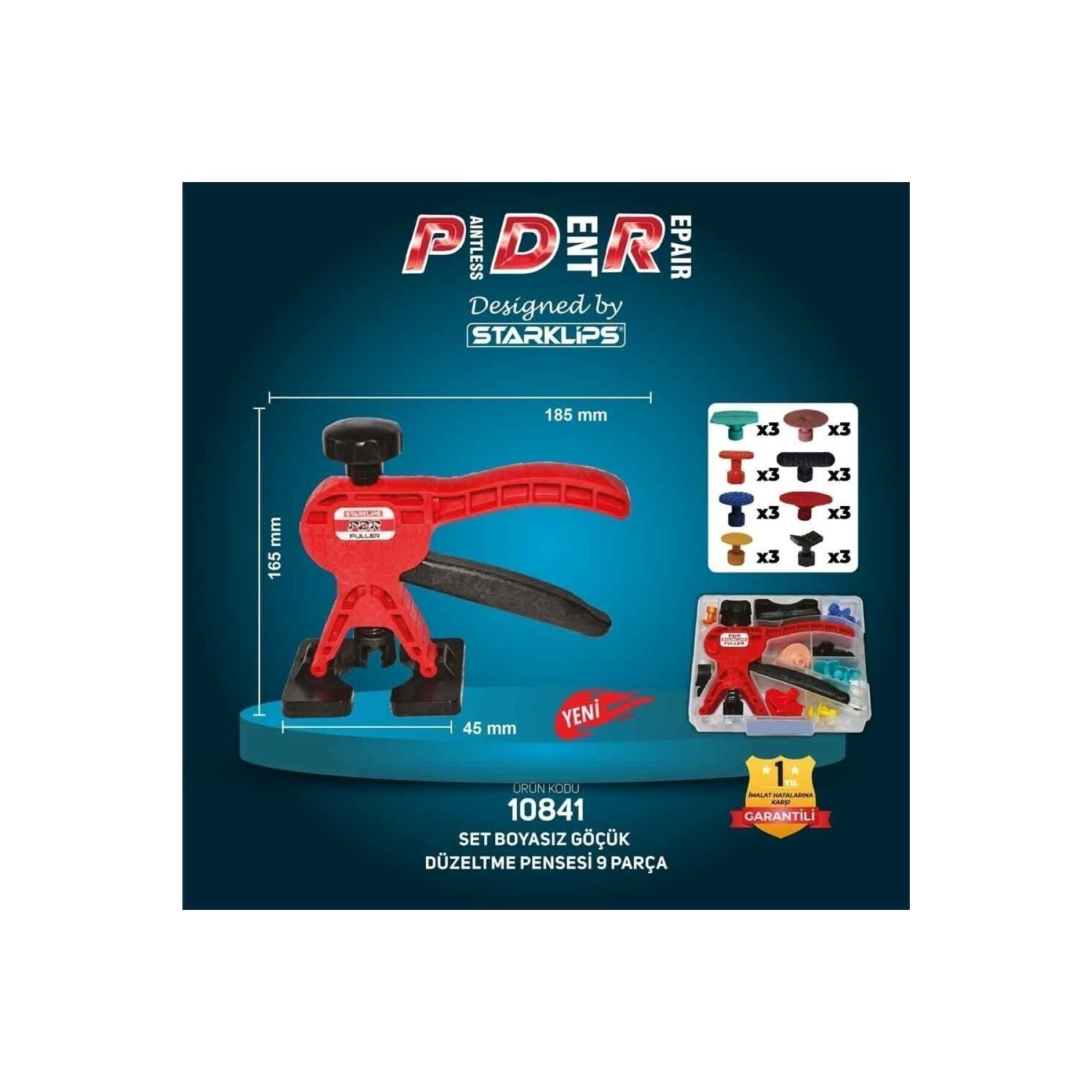 Boyasız Göçük Düzeltme Set Çanta Pensesi