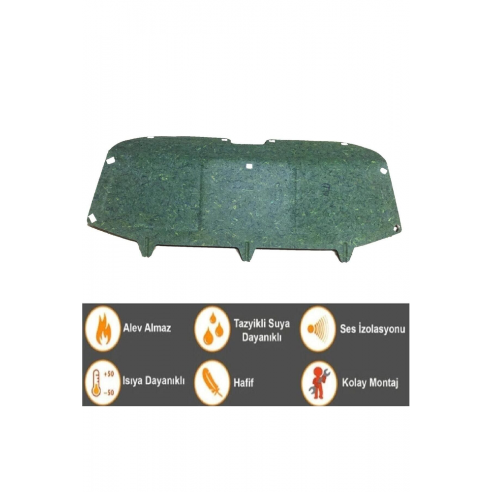 Fiat Fiorino Kaput Ses Izalatörü (kaput Keçesi) 2007-2016 51817176