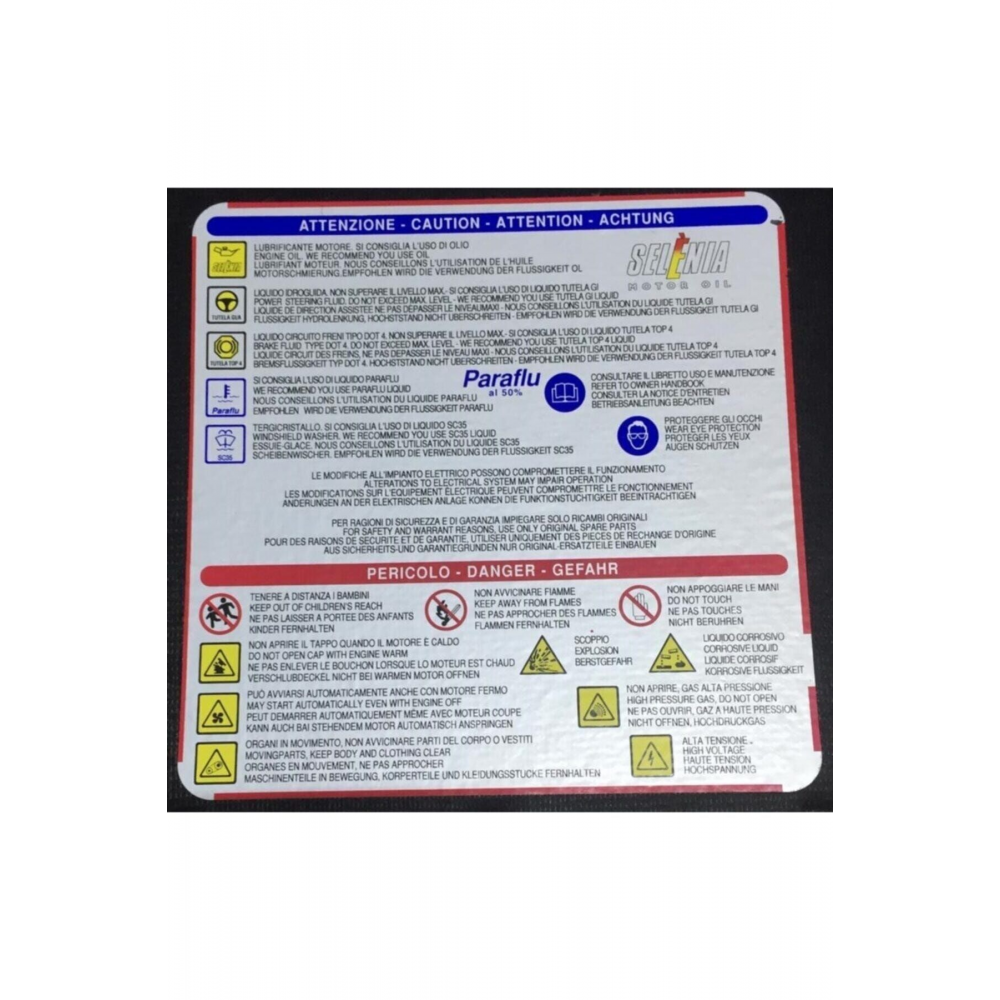 Fiat Fiorino Kaput Ses Izalatörü (kaput Keçesi) 2007-2016 51817176