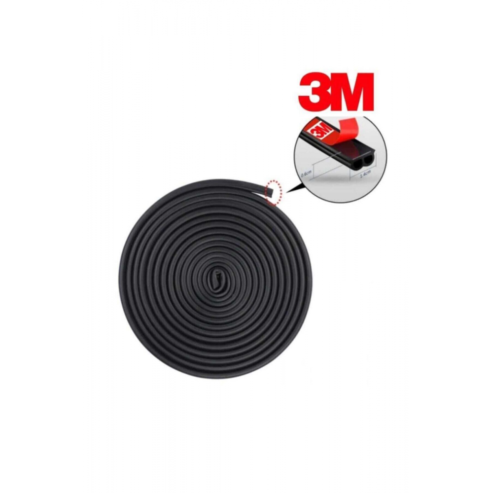 Contacall 3m Oto Kapı Kaput Bağaj Ses Toz Yalıtım Fitili 3 Metre
