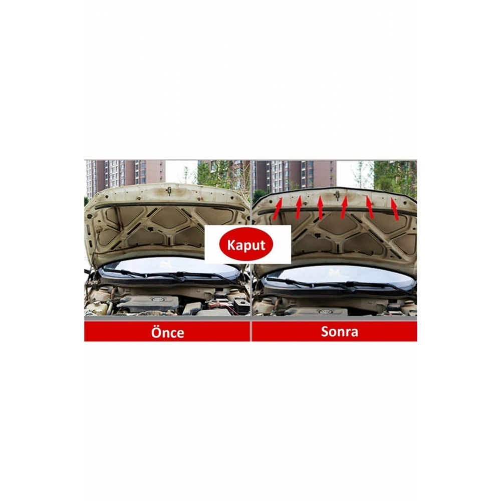 Contacall Oto Kapı,kaput Ses,toz Yalıtım Fitili 5 Metre Uzunluk