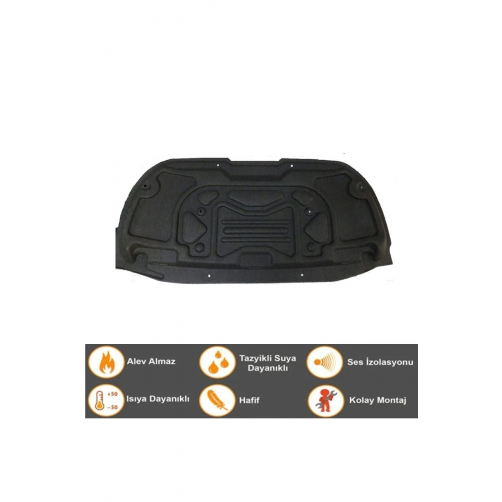 Peugeot 301 Kaput Ses Izalatörü (kaput Keçesi) 2012-2019