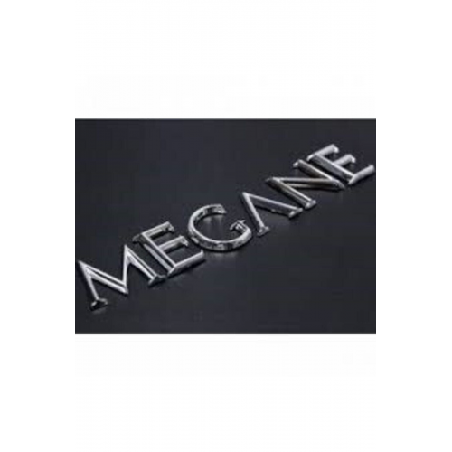 Renault Megane 2 Arka Bağaj Kaput Yazısı Krom