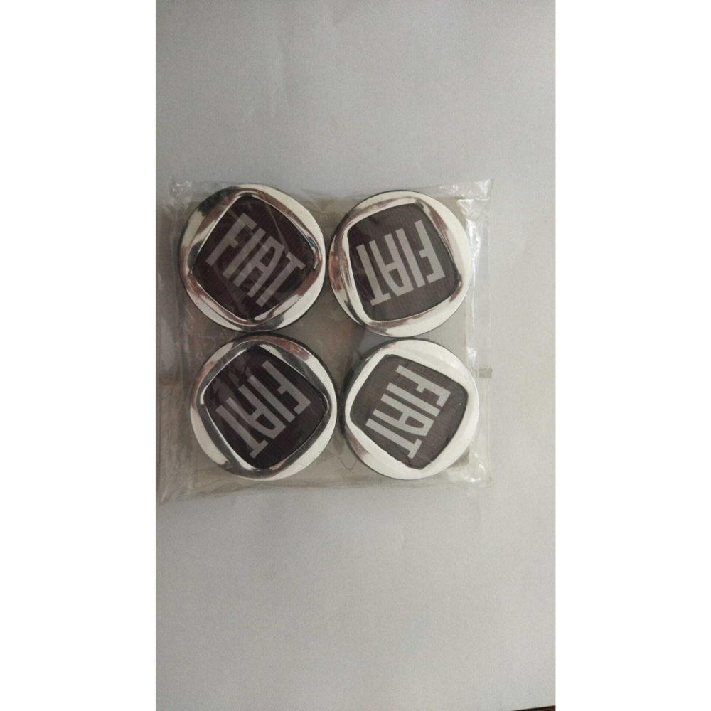 -fiat Krom Geçme Jant Göbeği 4 Lü 50-42mm Fiorino, Linea, Albea, Tempra, Bravo