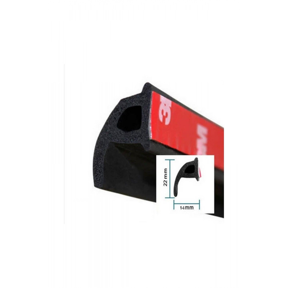 Kapı Fitil Kaput Fitil Bagaj Fitili Bantlı Ses Önleyici 5 Metre