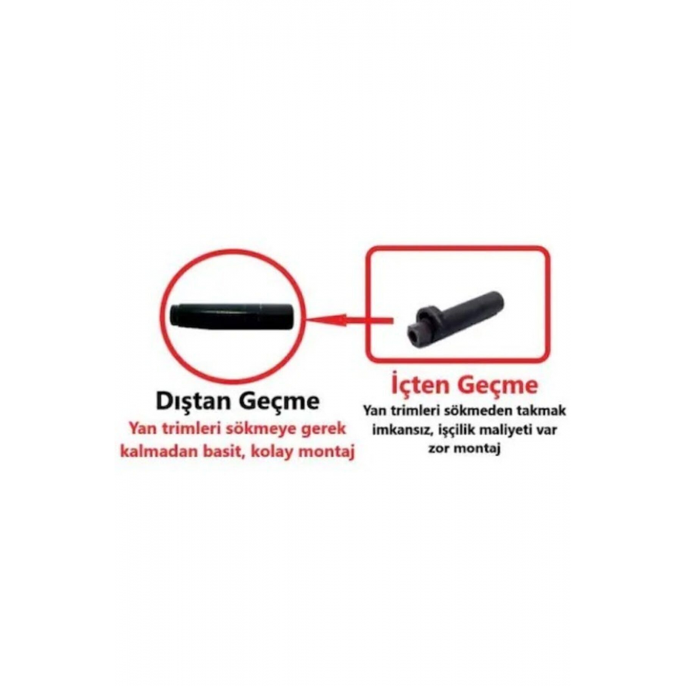 Opel Astra H Bagaj Pandizot Klipsi - Dıştan , Kolay Montaj- 1.sınıf Kaliteli Ürün 1adet