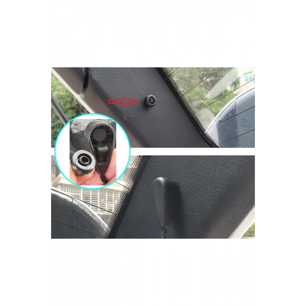 Renault Bagaj Hareketli Raf Agrafı 2 Adet 7705099001 Uyumlu