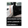 Araç Kapı Koruma Fitili Kapı Çarpma Çizik Önleyici Fitil- 6 M