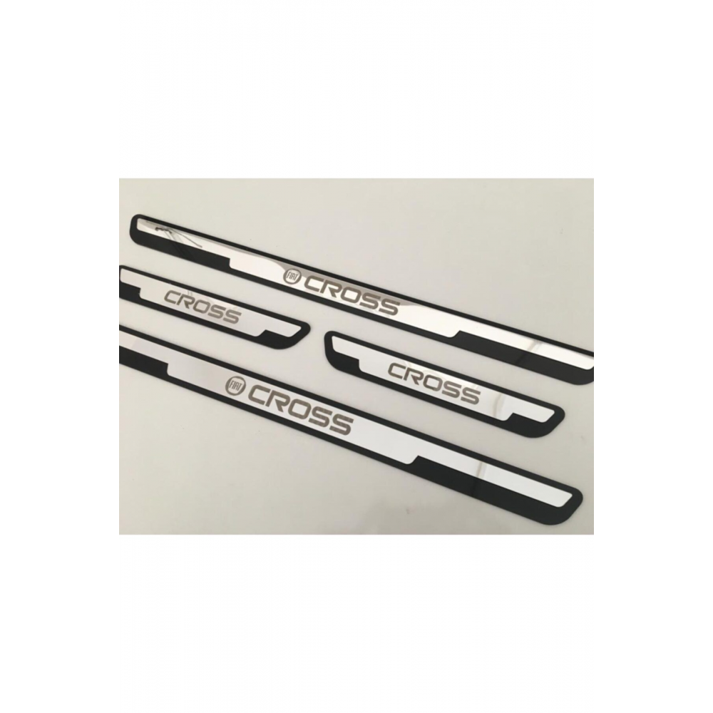 Fiat Egea Uyumlu Cross Pleksi Kapı Basamak Eşiği Çıtası (4 Adet)