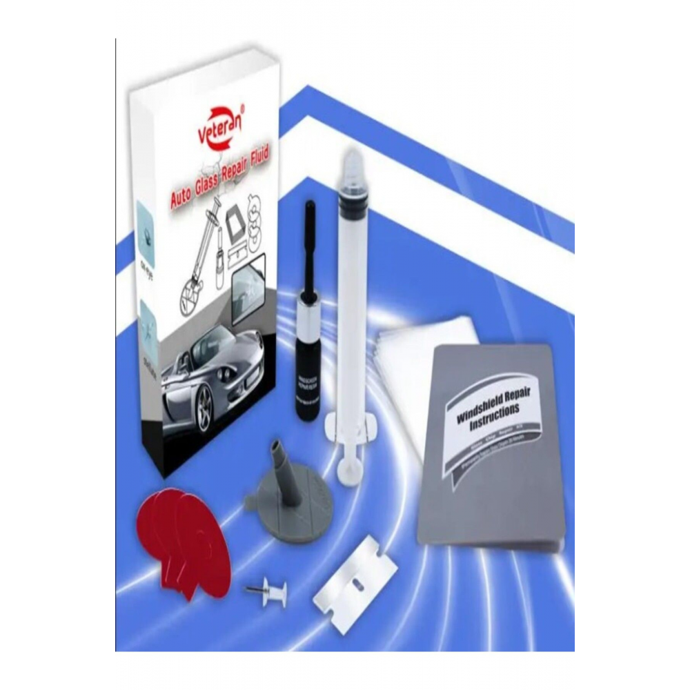 Oto Cam Tamir Kiti Araç Ön Cam Çatlak Çizik Giderici Cam Tamir Onarım Seti