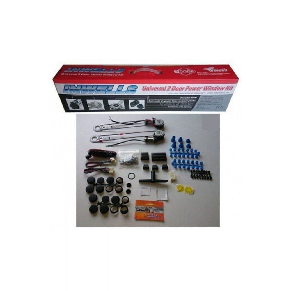 Otomatik Cam Kaldırma Seti - Kiti - Motoru Komple ( ) Ön 2 Cam Marka