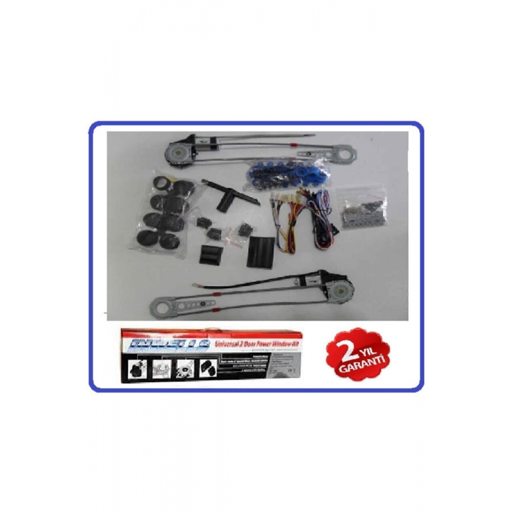 Üniversal Cam Kaldırma Seti Motoru Modülü Ön Veya Arka 2 Kapı-inwells 25020