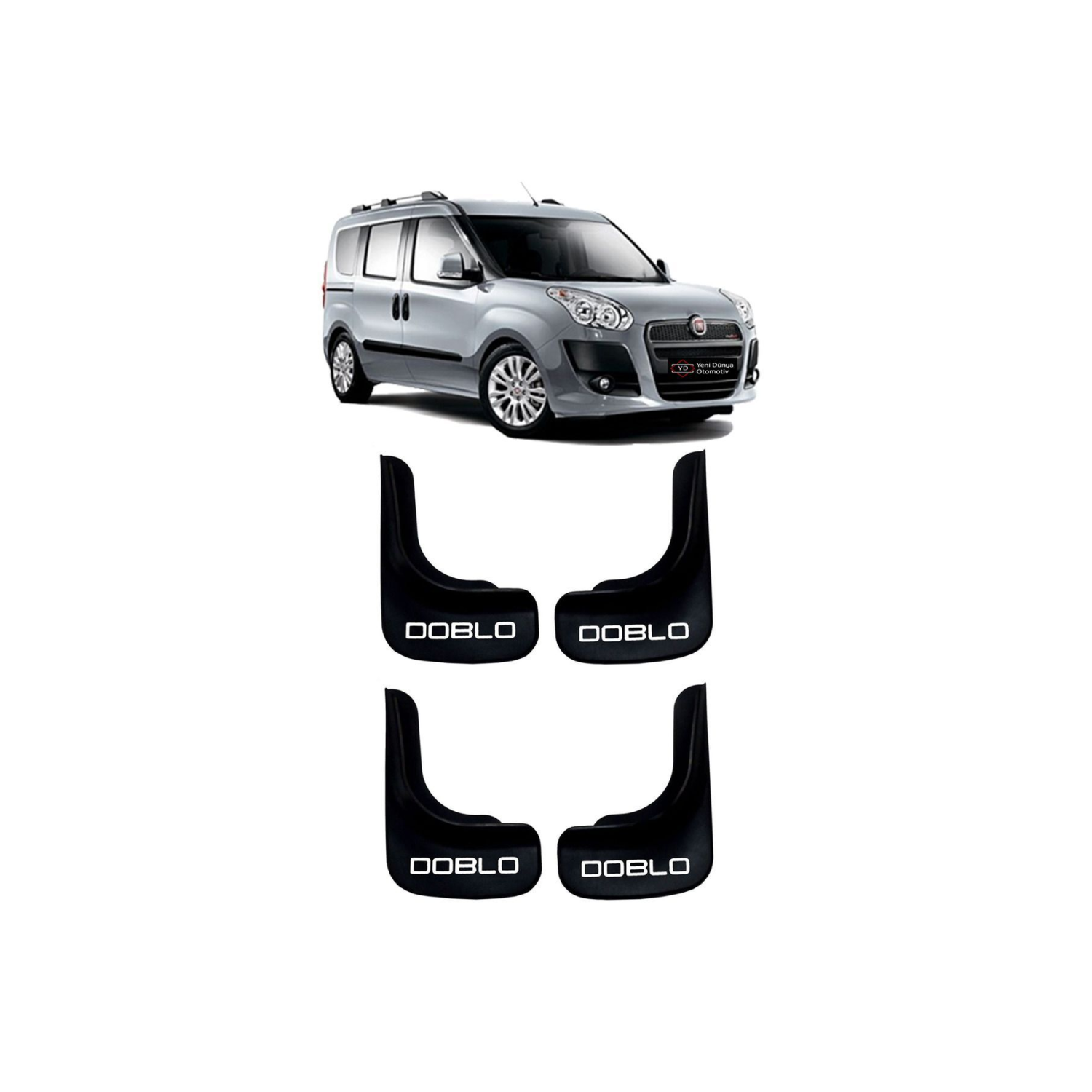 Fiat Doblo D3 2010-2018 Model 4lü Paçalık, Çamurluk, Tozluk Fıa1ux024