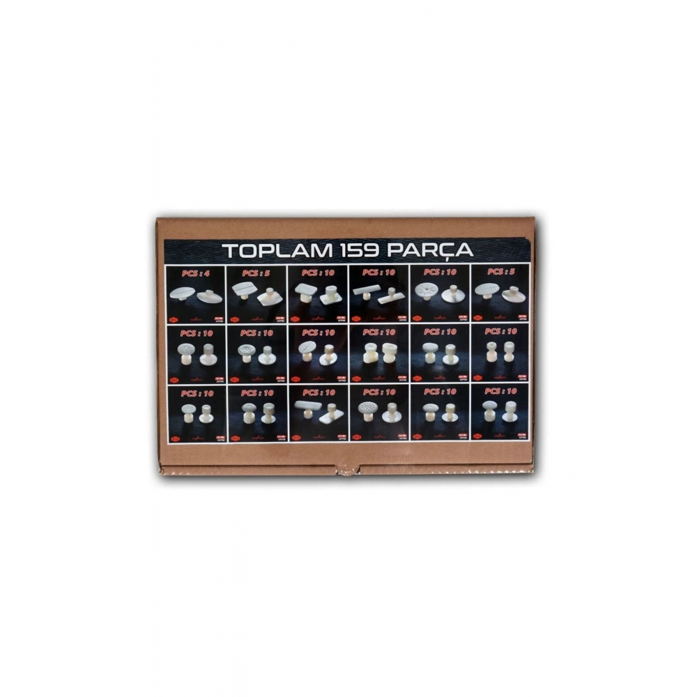 159 Parça Boyasız Göçük Düzeltme Dent Seti Pdr Öpücük Akn-159