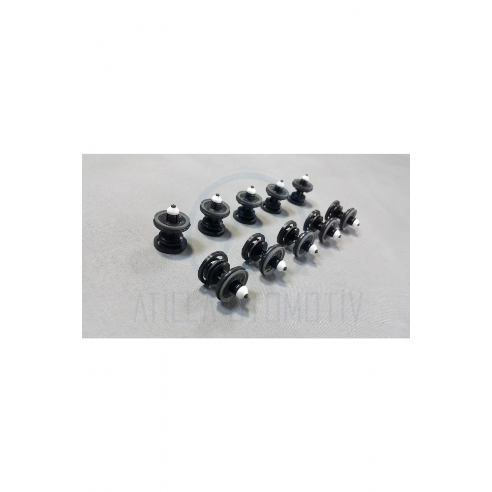 Seat Leon Mk3 5f 2013-2020 Kapı Döşeme Klipsi 10 Adet