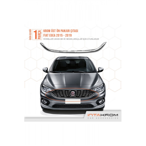 Fiat Egea Krom Ön Alt Panjur Çıtası Hb - Sd 2015 - 2019