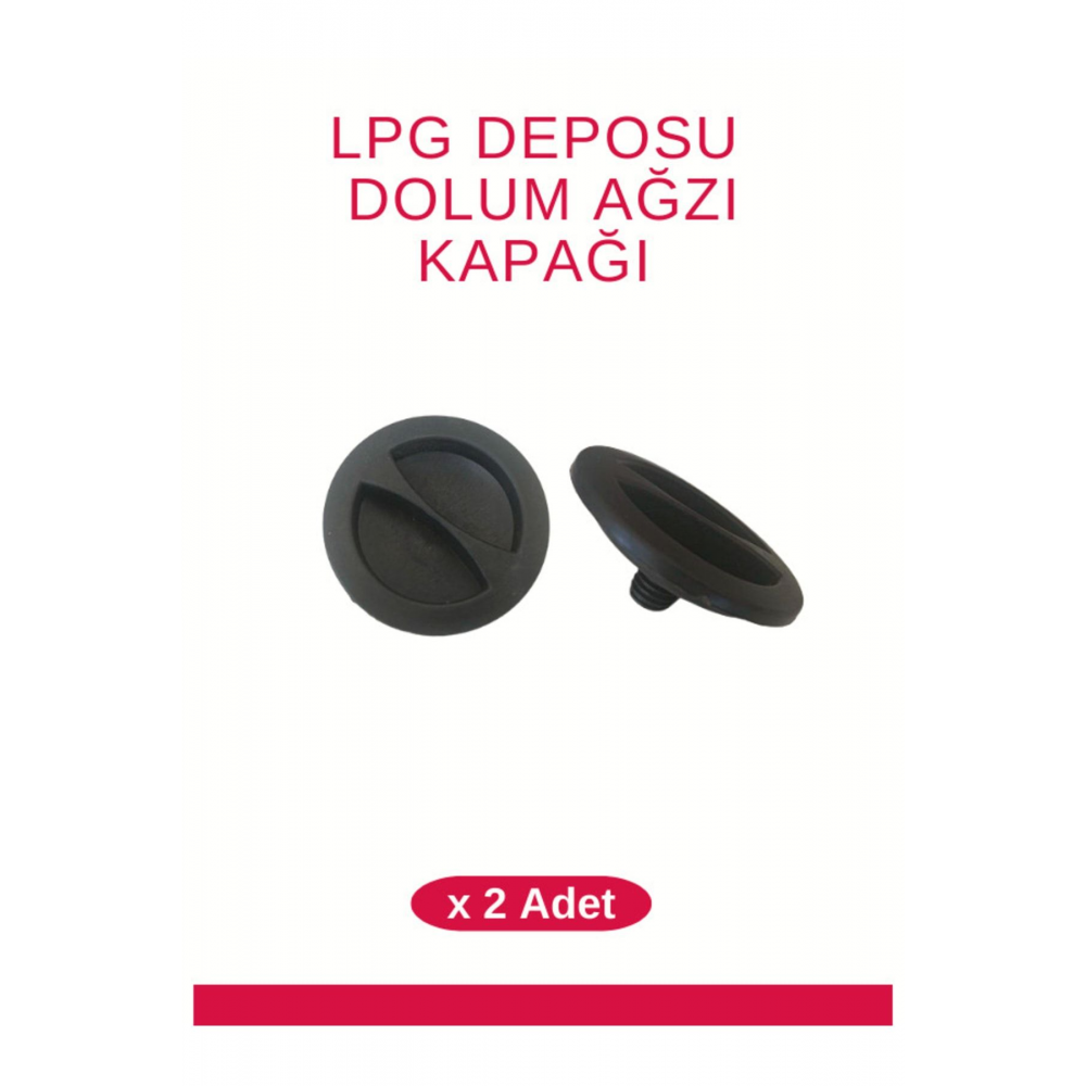 Atiker Lpg Depo Dolum Ağzı Kapağı Ince Diş ( 2 Adet )