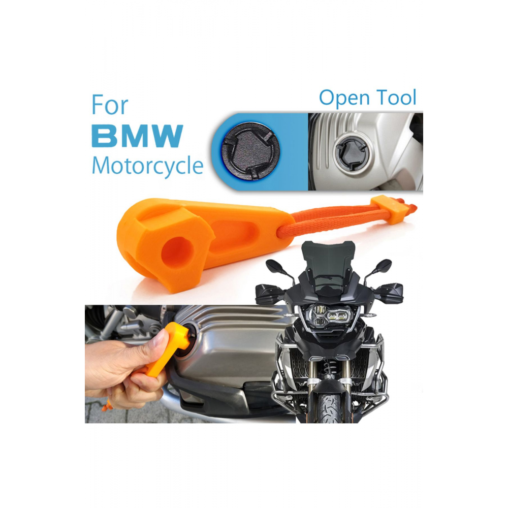 Bmw R 1200 Gs Ve Adventure Yağ Tapası Açma Anahtarı Turuncu Renk