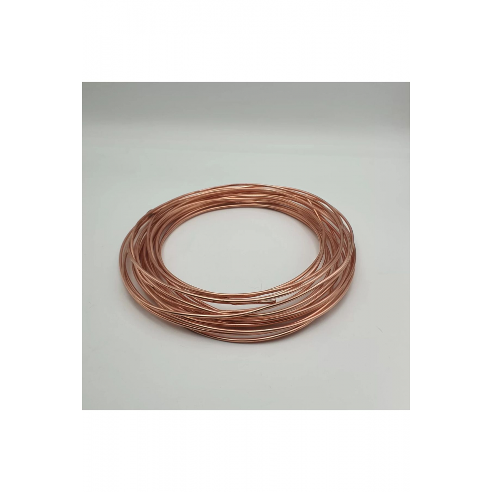 BAKIR BORU DIŞ ÇAP 4 MM KALINLIK 1 MM ( 4X1 ) (Lisinya)