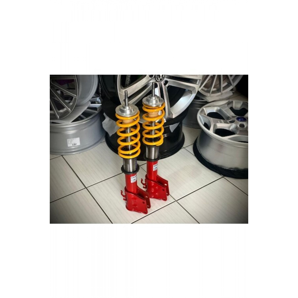 Scirocco 2009 Başaran Coil Coilover Coliver Spor Yay 'lı Ayarlı Amortisör 10cm