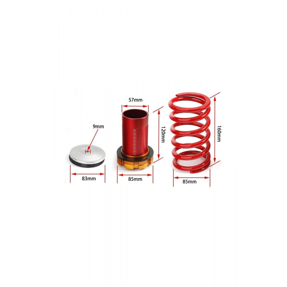 Tofaş 2 Li Coilover Ayarlanabilir Yay