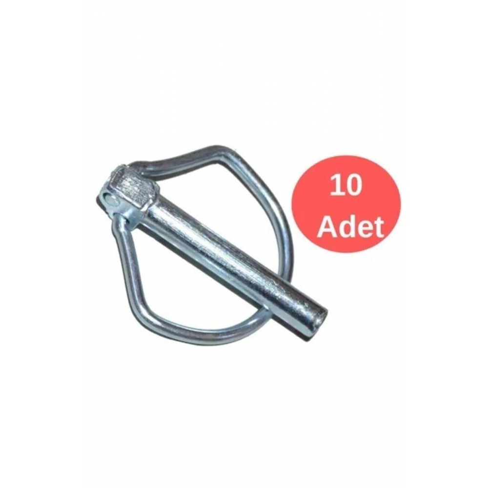 Yaylı Traktör Pimi Yaylı Pim 8mm 10 Adet
