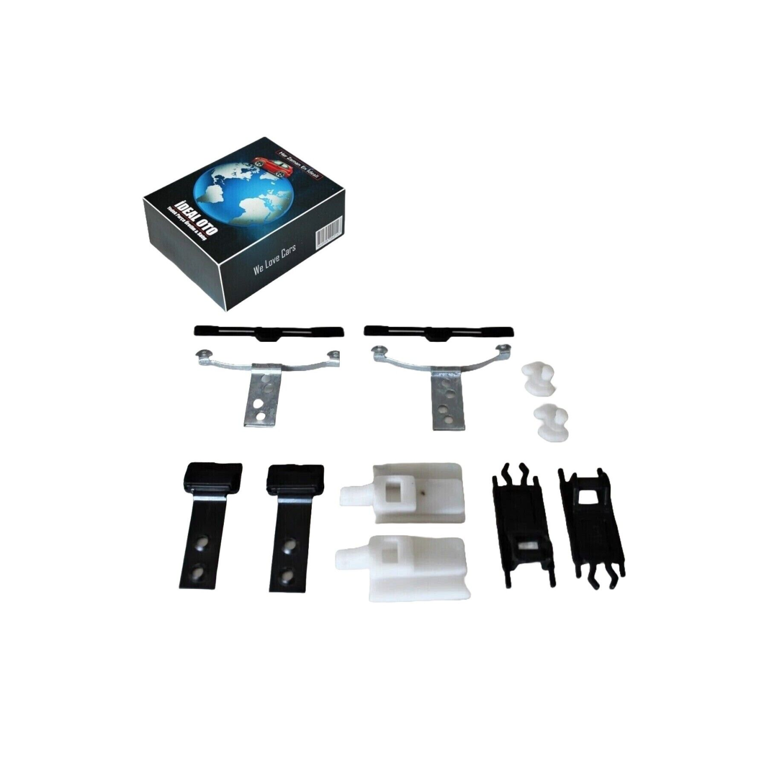 Bmw E46 Sanruf / Sunroof Tamir Seti Yeni Model (2002-2005) 12 Parça