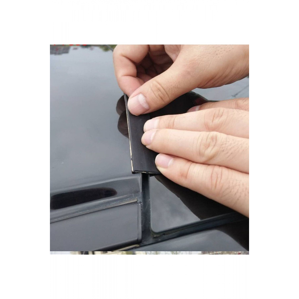 Universal Kenar Fitili, Bantlı Kauçuk Conta, Ön Arka Cam Sunroof Fitili (1 METRE)