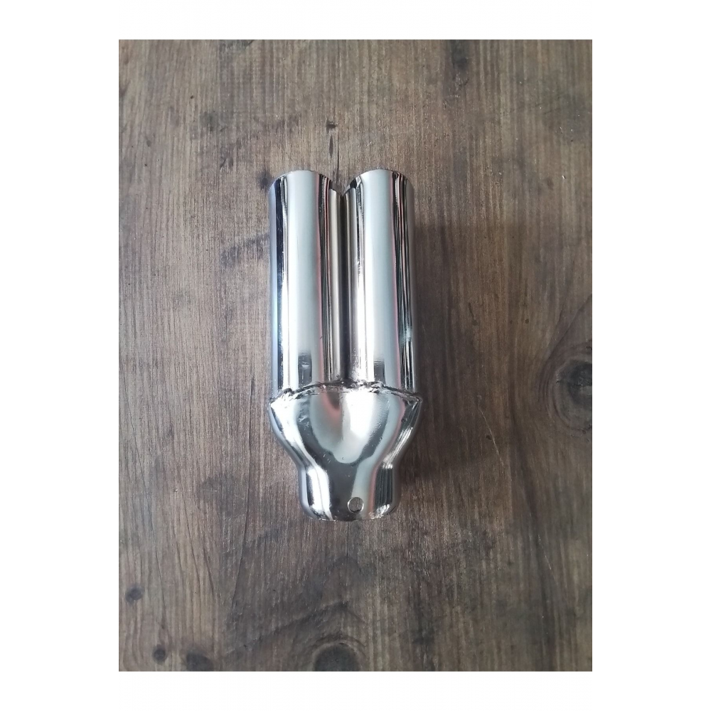 Çifli Nikelaj Her Araca Uyumlu Sessiz Egzoz Ucu