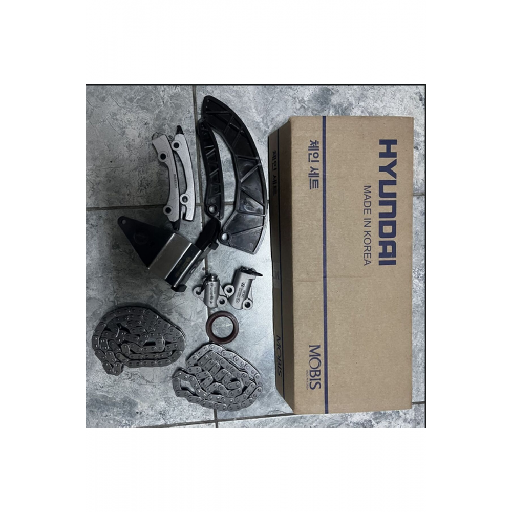 24351-2A000/HYUNDAI ACCENT ERA TRİGER ZİNCİR SETİ 1.5 DİZEL 10 PARÇA 06--- HMC Uyumlu