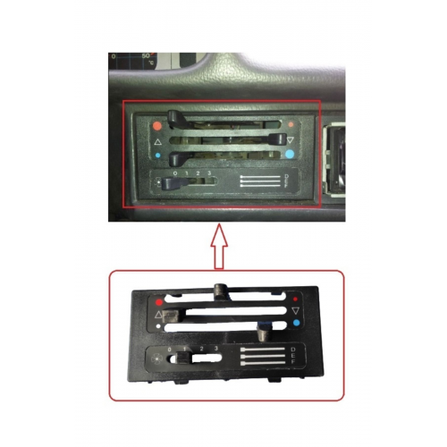 Tofaş Doğan Şahin Kartal Kalorifer Kumanda Paneli Düğmeli Takım
