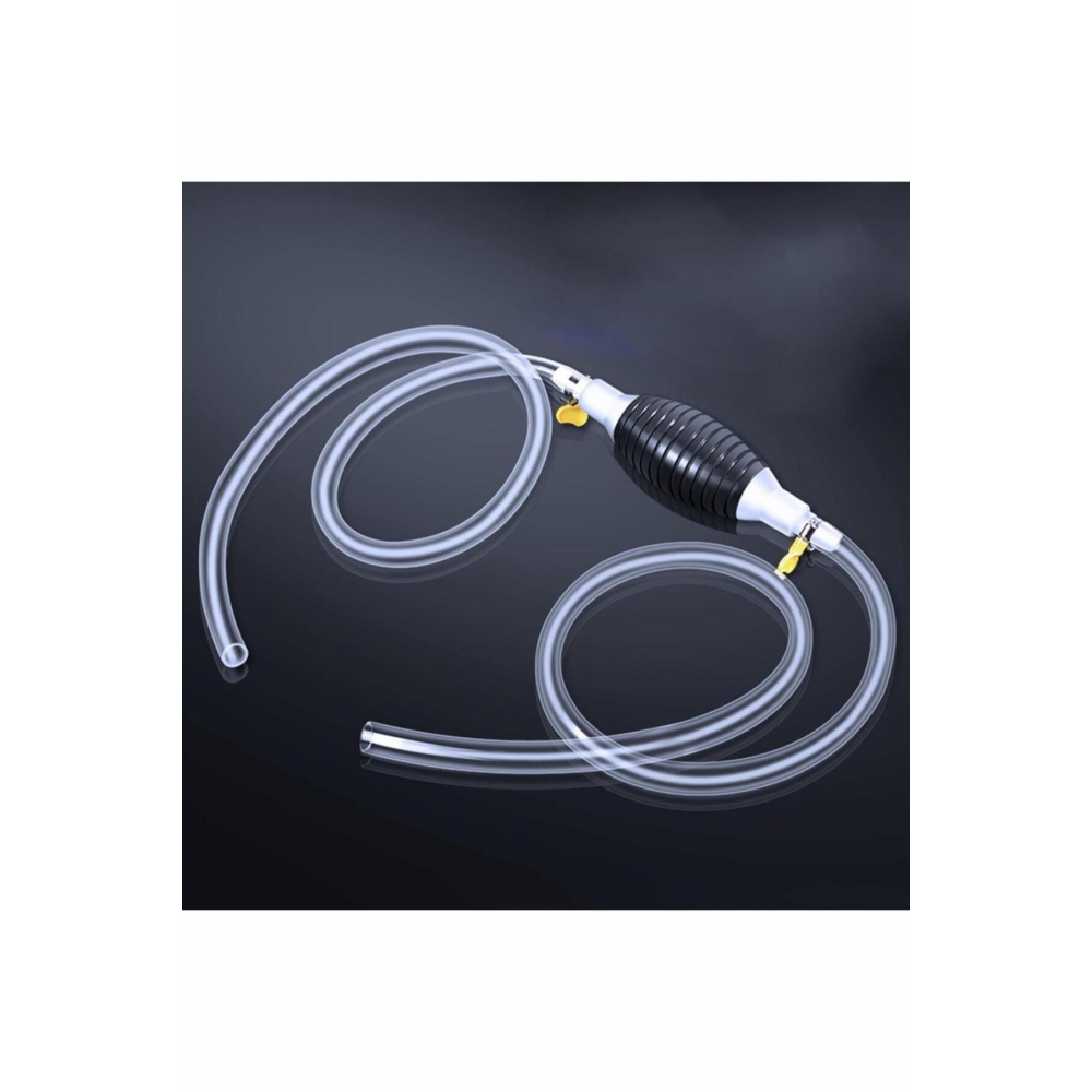 Manuel 200cm Benzin Mazot Yakıt Su Yağ Sıvı Aktarım Transfer El Pompası