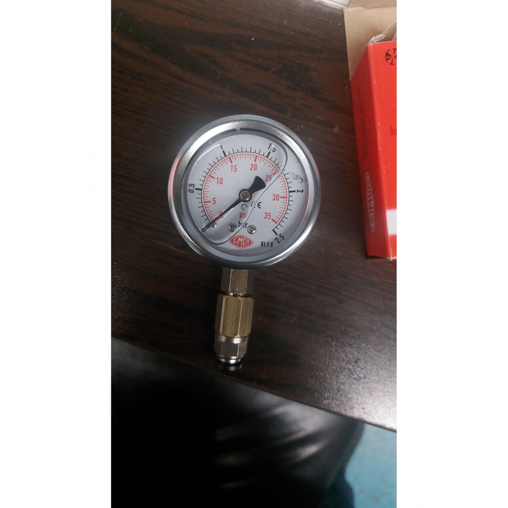 Turbo Basinc saati 2.5 bar gliserinli