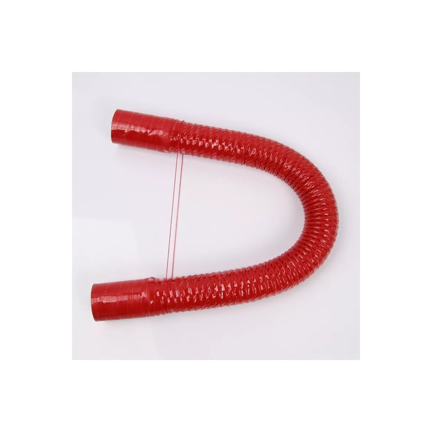 Kırmızı Üniversal 4,5x70mm Silikon Esnek Radyatör Ve Turbo Basınçlı Hava Hortum