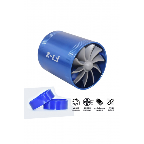 Performans Turbo Fanı Mavi