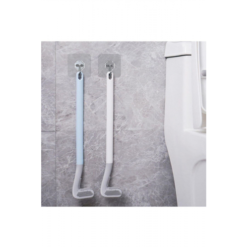 Ergonomik Tasarımlı Silikon Tuvalet Fırçası