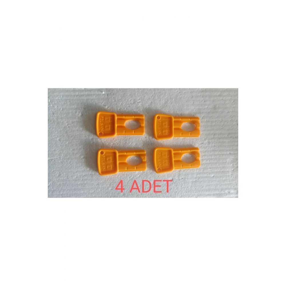Akülü Arabalar Için 4 Adet Anahtar/kontak Sarı Renk Ücretsiz Kargo