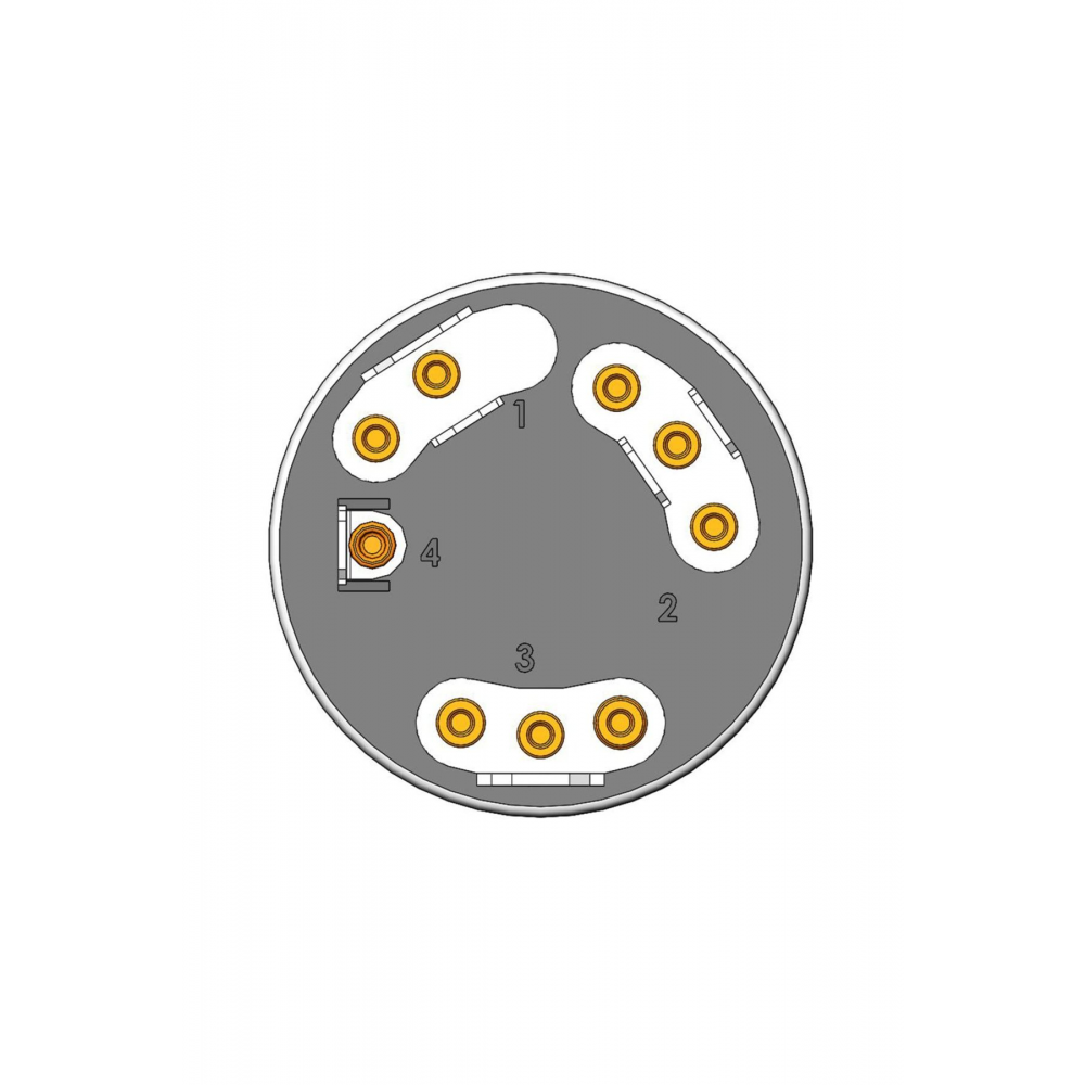 Massey Ferguson Marşlı Kontak Anahtarı - Yeni Model - Lucas 35670, 34228