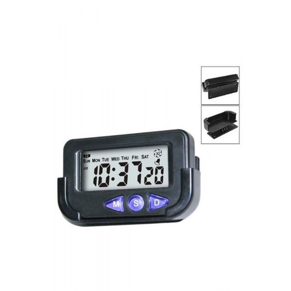 Mini Dijital Kronometre Saat Alarm Masaüstü Cep Saati