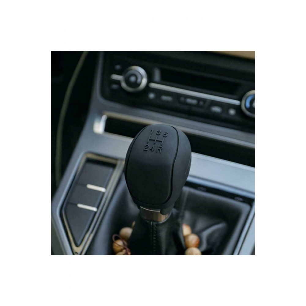 Universal Siyah Silikon Manuel Vites Topuzu Kılıfı Siyah Vites Topuzu Kılıf