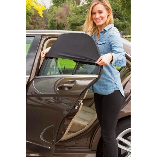 Araç Yan Cam Güneşlik Anne Bebek Emzirme Araba Kapı Camı Perdesi Çocuk Koruyucu Oto Sineklik Örtüsü