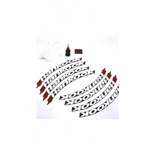 Lastik Yazısı Seti Motorsiklet Ve Araç Lastik Sticker 4 Adet (MADE IN USA) ®