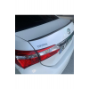 Toyota Corolla E170 Için Piano Black Anatomik Üniversal Spoiler 120cm Elastik Bagaj Üstü Çıta