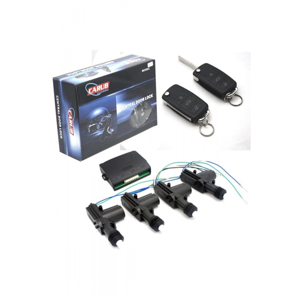 A+ Kalite Merkezi Kilit Sustalı Anahtar 12v Uzaktan Kumandalı