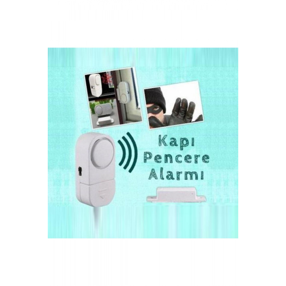 Günün Fırsatı ! Ld-9806 Kablosuz Alarm Sistemi Kapı Pencere Alarmı Ev Güvenlik Fma9879000