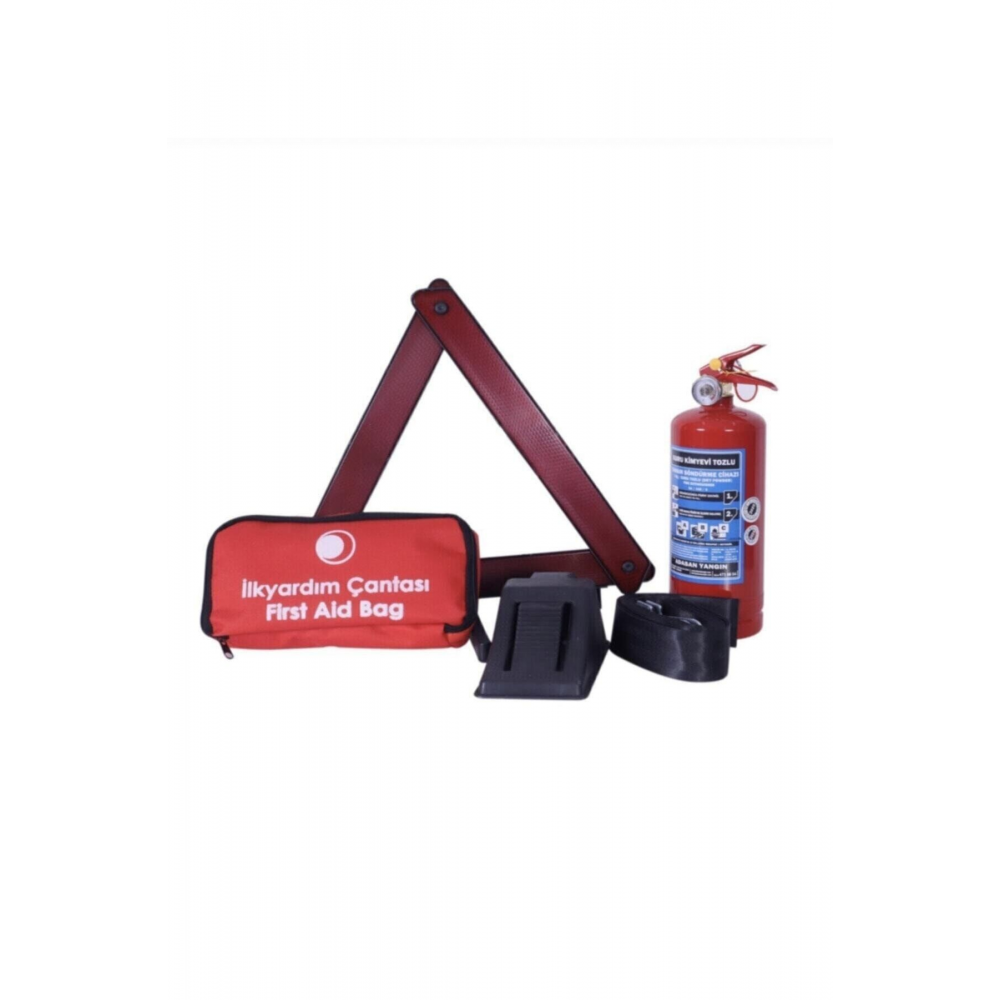 Tüvtürk Uyumlu Çantalı Trafik Seti