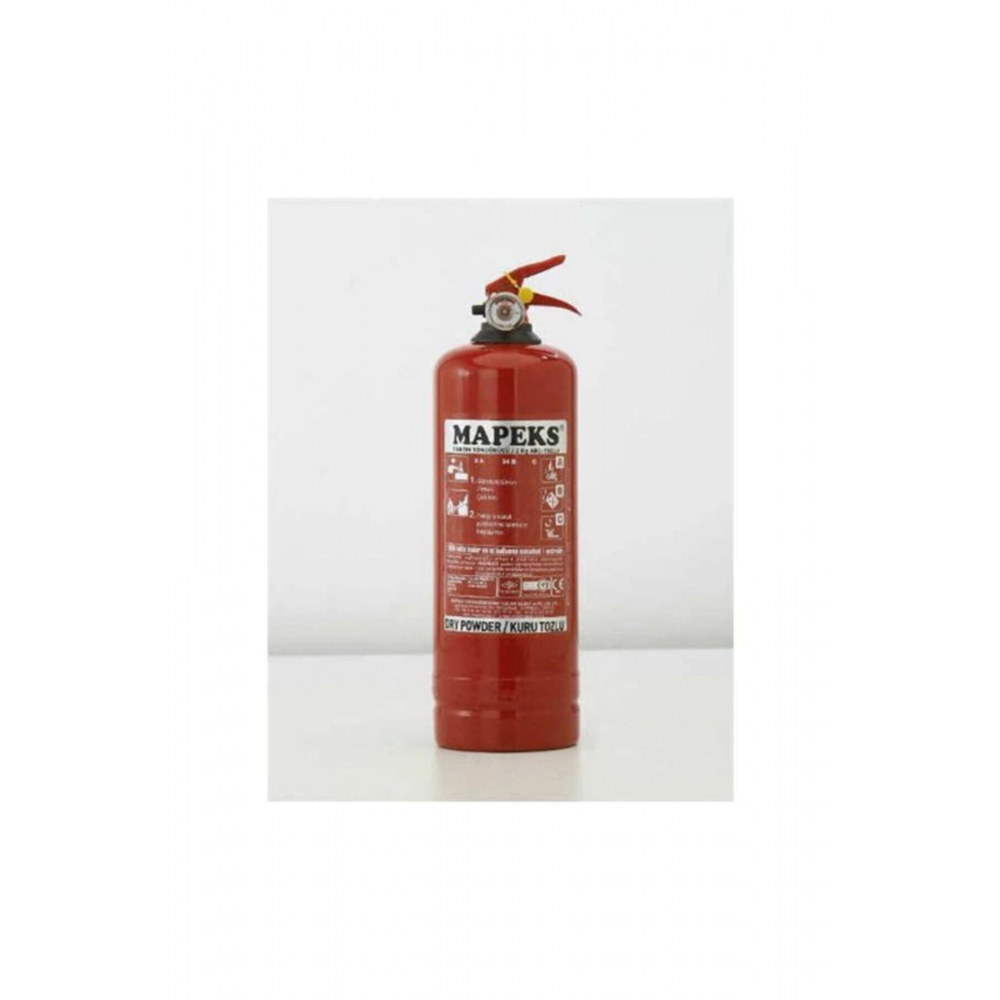 4 Yıl Garantili 1 kg Yangın Söndürücü Abc Tozlu Ce Belgeli
