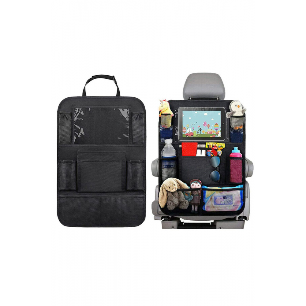 Araba Koltuk Organizer Araç Koltuk Arkası Koruyucu Tablet Telefon Gazete Tutucu Oto Düzenleyici