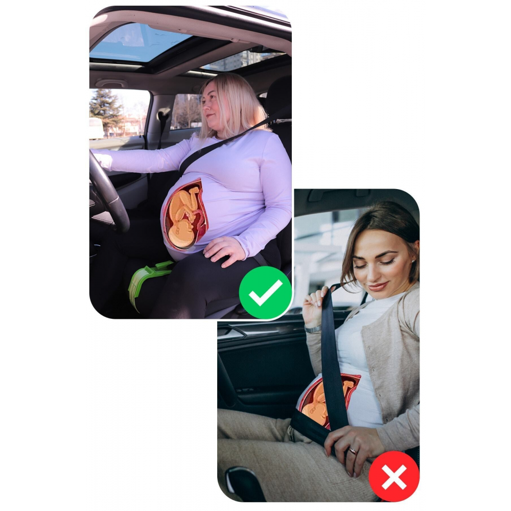 Hamile Emniyet Kemeri Aparati Hamileler Için Güvenli Konforlu Araba Için