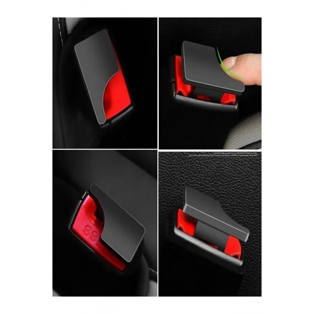 Oto Kemer Gizleme Tokası 2 ADET - Araba Kemer Toka Aparatı Plastik 2 ADET